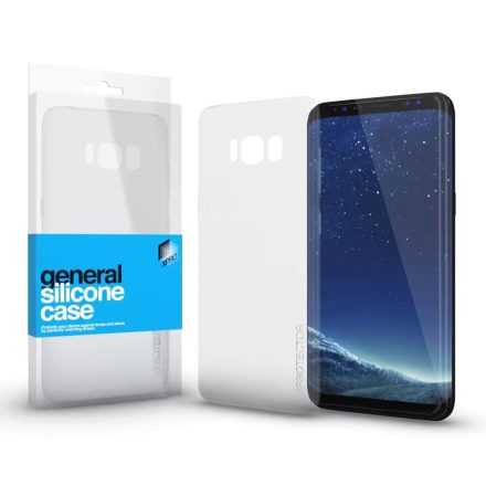 Xpro Samsung S8 szilikon tok Case ultra vékony 0.33 mm, átlátszó (113376)