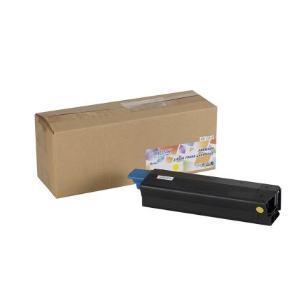 Orink C3100 utángyártott OKI toner sárga (OKOC3100Y)