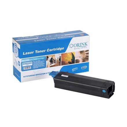 Orink C3100/C3200 utángyártott OKI toner cián (OKOC3200CHC)