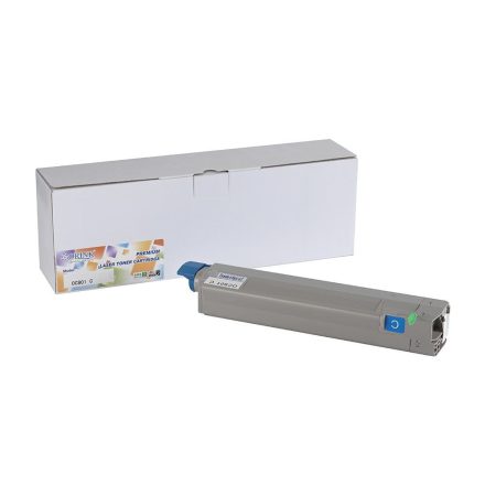 Orink C801/C821 utángyártott OKI toner cián (OKOC801CY)