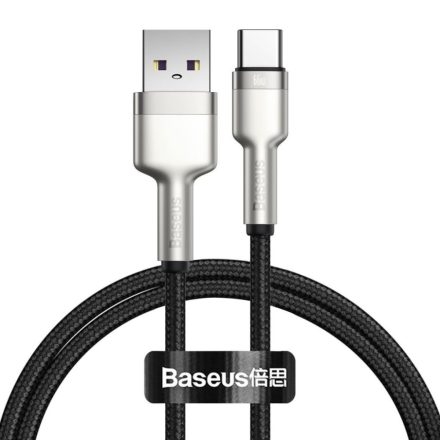 Baseus Cafule USB-USB-C töltőkábel 66W 1 m fekete (CAKF000101)