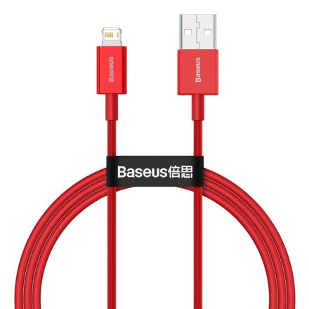 Baseus Superior USB töltőkábel, 2,4 A, 1 m, piros (CALYS-A09)