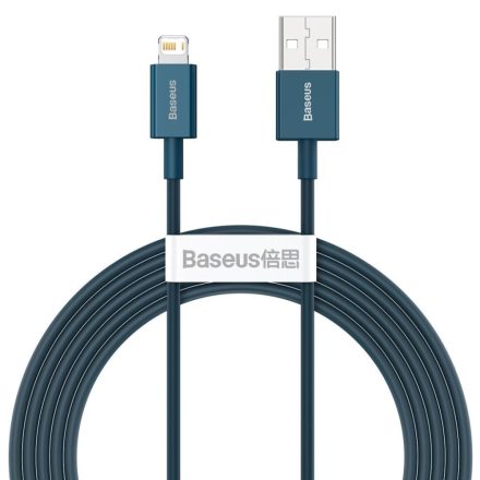 Baseus Superior USB töltőkábel, 2,4 A, 2 m, kék (CALYS-C03)