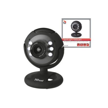 Trust 16428 Spotlight Webcam Pro - fekete