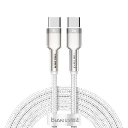 Baseus Cafule USB-C-USB-C kábel 100 W 2m fehér (CATJK-D02)