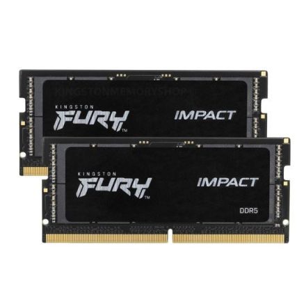 16GB 4800MHz DDR5 notebook RAM Kingston Fury Impact CL40 (2x8GB) (KF548S38IBK2-16)