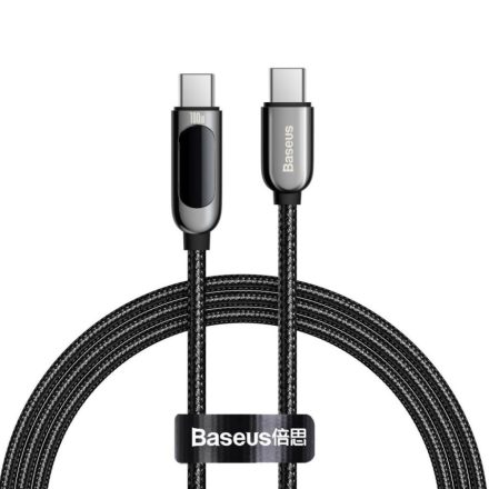 Baseus  USB-C – USB-C kábel 1m fekete (CATSK-B01)