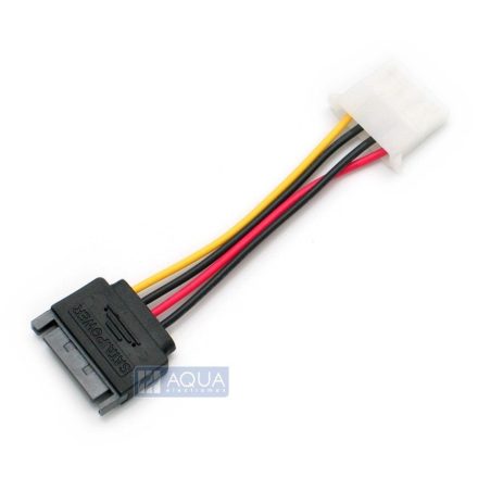 DeLock DL60115 Adapter Power SATA 4pin Molex -> 15pin SATA female