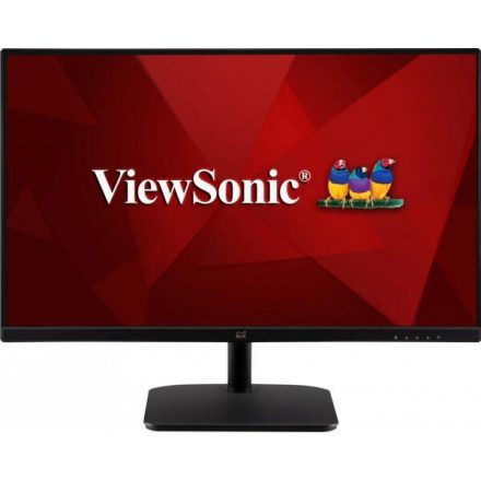 24" ViewSonic VA2432-MHD LCD monitor fekete