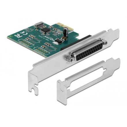 DeLock 1x Párhuzamos port bővítő kártya PCIe (90412)