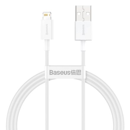 Baseus Superior USB-A - Lightning kábel 1m fehér (CALYS-A02)