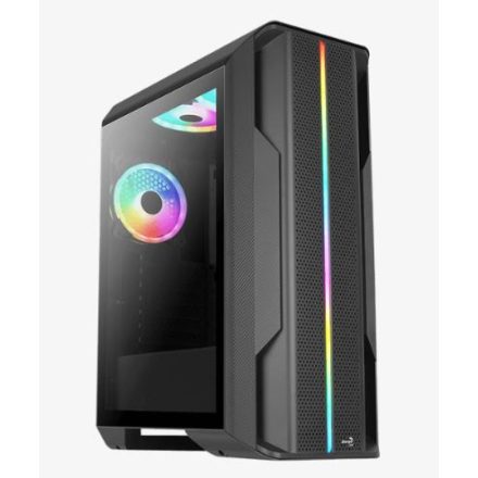 Aerocool Splinter Duo táp nélküli ablakos ház fekete (ACCM-PB26033.11)