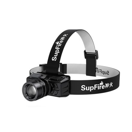 Superfire HL50 fejlámpa 150lm USB