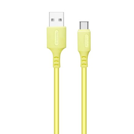 ColorWay USB-A - Type-C kábel 1m sárga (CW-CBUC043-Y)