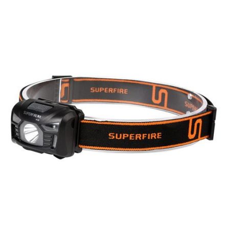 Superfire HL06 fejlámpa 500lm USB