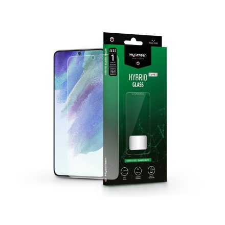 MyScreen Protector Hybrid Glass Lite Samsung G990B Galaxy S21 FE 5G rugalmas üveg kijelzővédő fólia (LA-2128)