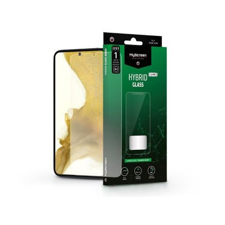 MyScreen Protector Hybrid Glass Lite Samsung S901B Galaxy S22 5G rugalmas üveg kijelzővédő fólia (LA-2126)