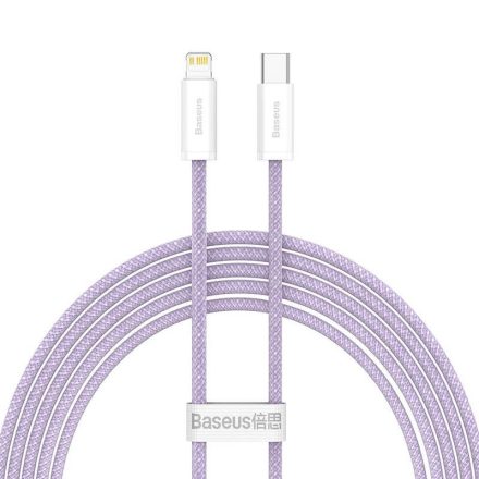 Baseus Dynamic Serieshez USB-C-Lightning kábel, 20W, 2m, lila (CALD000105)