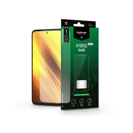 MyScreen Protector Hybrid Glass Lite Xiaomi Poco X3/X3 Pro rugalmas üveg kijelzővédő fólia (LA-2097)