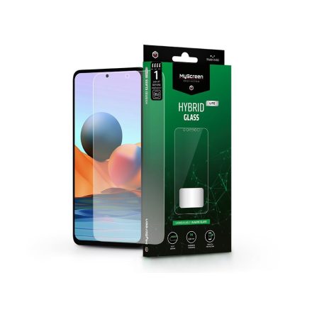 MyScreen Protector Hybrid Glass Lite Xiaomi Redmi Note 10 Pro/10 Pro Max rugalmas üveg kijelzővédő fólia (LA-2101)