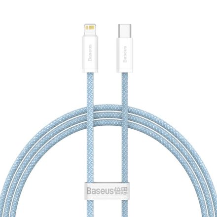 Baseus Dynamic USB-C-Lightning kábel, 20W, 1m, kék (CALD000003)