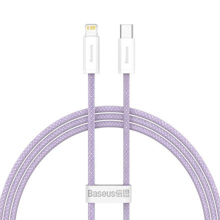 Baseus Dynamic USB-C-Lightning kábel, 20W, 1m, lila (CALD000005)