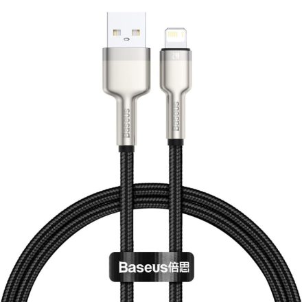 Baseus Cafule USB-A - Lightning kábel 0.25m fekete (CALJK-01)