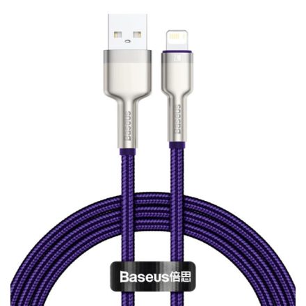 Baseus Cafule USB-A - Lightning kábel 2,4A 1m lila (CALJK-A05)