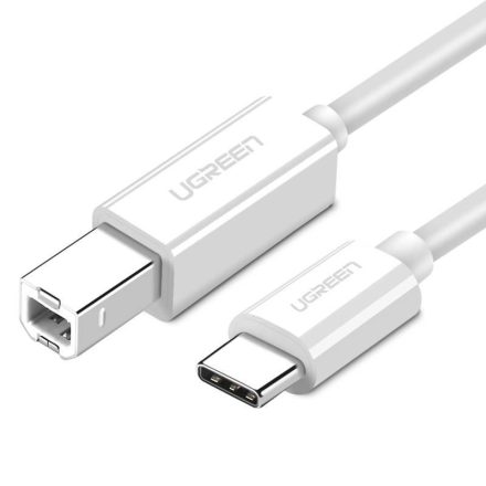 UGREEN US241 CB, USB 2.0 kábel nyomtatóhoz, 1.5m, fehér (40417)