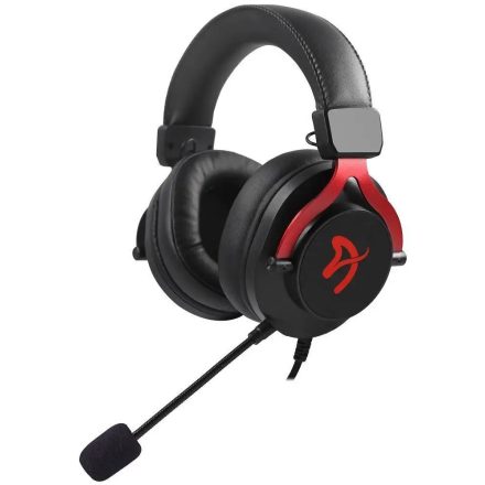 Arozzi Aria gaming headset fekete-piros (AZ-ARIA-RD)