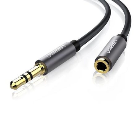 UGREEN AV118 AUX jack audio hosszabbító kábel 3.5 mm, 2m, fekete (10594)