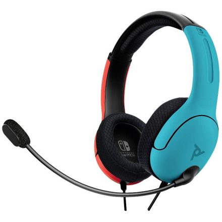 PDP LVL 40 Switch gaming headset kék-piros (500-162-EU-BLRD)