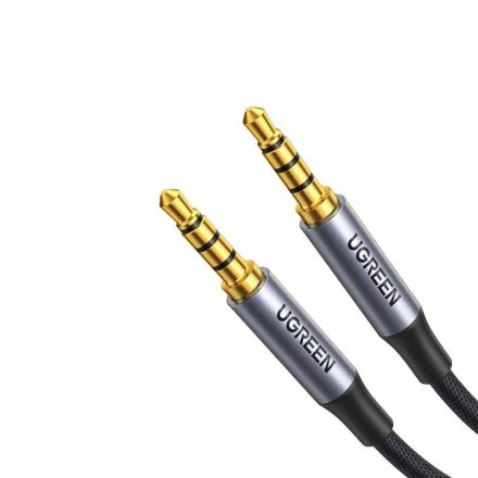 UGREEN AV183 AUX jack kábel, 3.5 mm, 3m, fekete (20785)