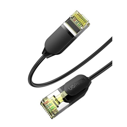 UGREEN NW149 Ethernet RJ45 hálózati kábel, Cat.7, F / FTP, 2m, fekete (80417)