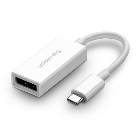 UGREEN MM130 USB-C DisplayPort adapter, 4K, 60Hz, fehér (40372)