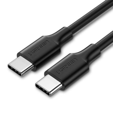 UGREEN USB-C– USB-C kábel, 0.5m, fekete (50996)