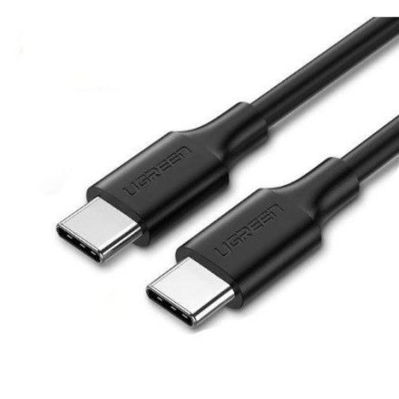 UGREEN USB-C – USB-C kábel PD 60W 1m fekete (50997)