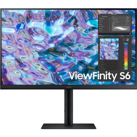 27" Samsung ViewFinity S6 LCD monitor (LS27B610EQUXEN)