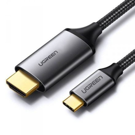 UGREEN USB-C- HDMI kábel 1.5m fekete (50570)