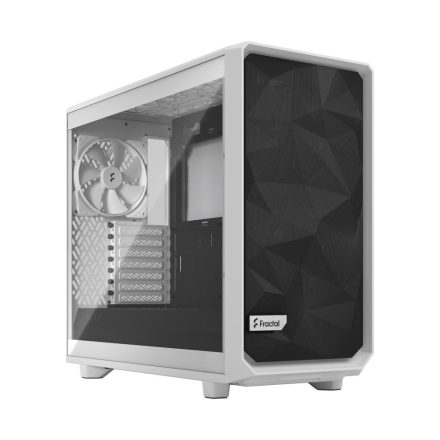 Fractal Design Meshify 2 Lite White TG Clear Tint táp nélküli ablakos ház fehér (FD-C-MEL2A-04)