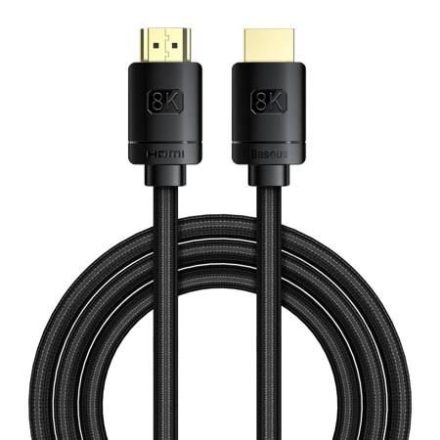 Baseus High Definition Series HDMI 2.1 kábel 2m fekete (CAKGQ-K01)