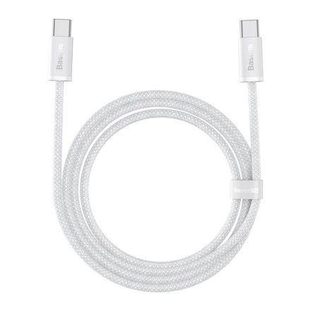 Baseus USB-C - USB-C kábel 1m fehér (CALD000202)