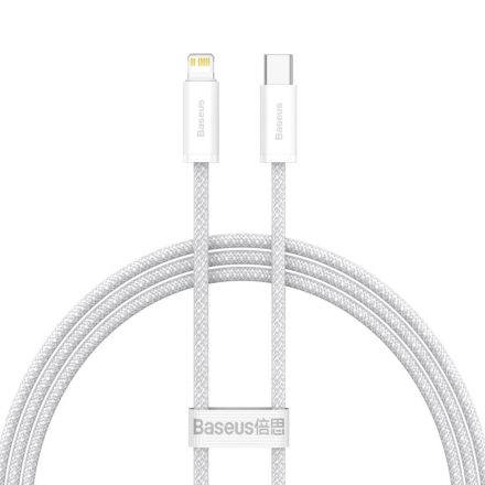 Baseus Dynamic USB-C- Lightning kábel, 20W, 1m, fehér (CALD000002)