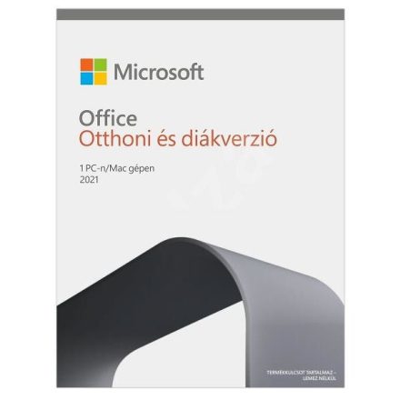 Microsoft Office 2021 Otthoni és Diákverzió irodai szoftver Elektronikus licenc (79G-05339)