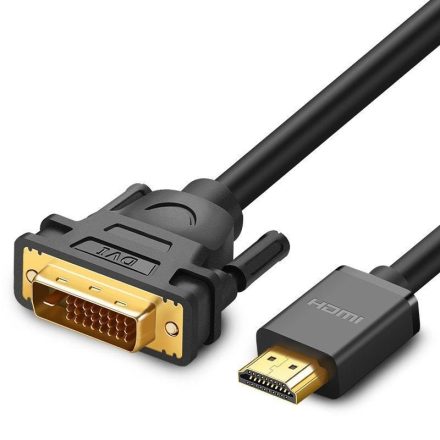 UGREEN HDMI - DVI kábel 4K 1m fekete (30116)