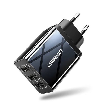 Ugreen ED013  3x USB 2.4 A adapter fekete (50816)