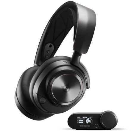 SteelSeries Arctis Nova Pro Wireless X gaming headset fekete (61521)