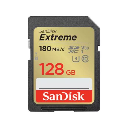 128GB Sandisk Extreme SDXC UHS-I Class10 U3 V30 (SDSDXVA-128G-GNCIN / 121580)