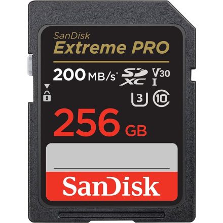 256GB Sandisk Extreme Pro SDHX UHS-I Class10 U3 V30 (SDSDXXD-256G-GN4IN / 121597)