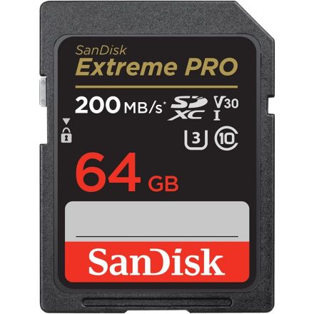 64GB Sandisk Extreme Pro SDHX UHS-I Class10 U3 V30 (SDSDXXU-064G-GN4IN / 121595)